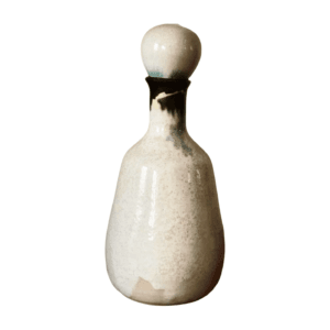 Vase artistique "Le flacon" en porcelaine