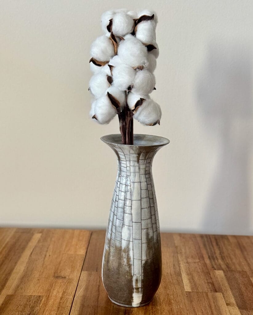 Vase en grès "Ecorces de grès"